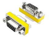 Cumpara ieftin Adaptor VGA mama - VGA mama, 15 pini, galben