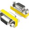 Adaptor VGA mama - VGA mama, 15 pini, galben