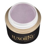 Cumpara ieftin Gel UV Constructie Unghii RevoFlex Disco LUXORISE 15ml, Ros&eacute; Sparkle