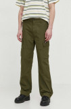 Cumpara ieftin Dickies pantaloni de bumbac EAGLE BEND culoarea verde, cu fason cargo, DK0A4X9X