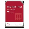 HDD WD Red Plus 2TB, SATA III, 5400RPM, 128MB Cache, Pentru NAS