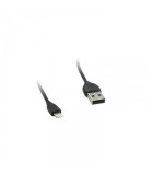 Cablu de incarcare USB Remax Lesu iPhone 5 iPhone 6 iPhone 7 Negru 1m, Oem