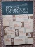 ISTORIA LITERATURII UNIVERSALE , MANUAL PENTRU CLASA A XI -A - SECTIA UMANISTA de N.I.BARBU ...EDGAR PAPU