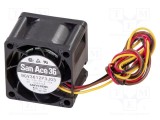 Ventilator axial DC 12V 36x36x28mm SANYO DENKI bilă