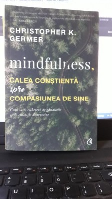 Mindfulness , Calea Constienta spre Compasiunea de Sine - Christopher K.Germer foto