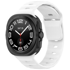 Techsuit - Watchband (W055) - Samsung Galaxy Watch Ultra 47mm - White foto