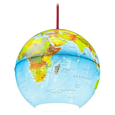 LUSTRA GLOB PAMANTESC 26CM foto