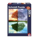 Cumpara ieftin Puzzle Schmidt - Copacul anotimpurilor, 500 piese