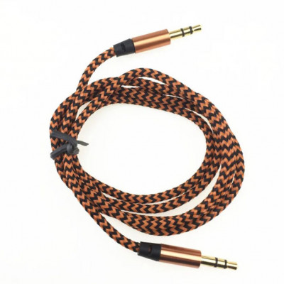 Cablu auxiliar audio, DYW08, 3.5mm, 1.5 metri foto
