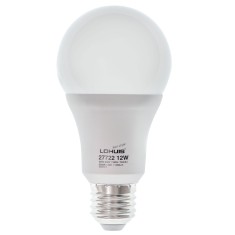 Bec LED Lohuis clasic A65 E27 12W 1200lm lumina rece 6500 K, dimabil foto