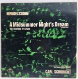Felix Mendelssohn - A Midsummer Night&#039;s Dream NM / VG vinil Lp disc Concert Hall Japonia