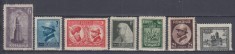 ROMANIA 1922 LP 73 INCORONAREA REGELUI LA ALBA IULIA SERIE SARNIERA
