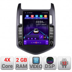 Navigatie dedicata Chevrolet Aveo 2010-2013 K-aveo10 ecran tip TESLA 9.7" cu Android Radio Bluetooth Internet GPS WIFI 2+32 DSP CarStore Technology