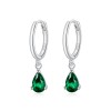 Cercei din argint model Lacrima - Green-cod ARG81E, Argintboutique