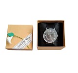 Ceas Barbatesc Elegant, Stil Rolex, Curea Piele, Aspect Impecabil, Fara Baterie