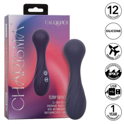 CALEXOTICS - CHARISMA TEMPTATION MASSAGER 12 FUNCTIONS PURPLE foto