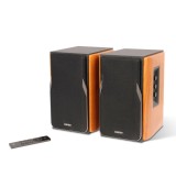 BOXE EDIFIER 2.0, RMS: 42W (2 x 21W), bluetooth, telecomanda wireless, volum, bass, treble, optical, brown, &quot;R1380DB-BR&quot; (timbru verde 11.00 lei)