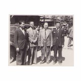N. Ceauşescu, Constantin Agiu, P. Constantinescu-Iaşi şi Gh. Apostol la primirea Armatei Roşii, 30 august 1944