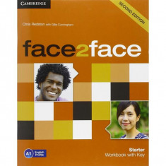 face2face Starter Workbook with Key - Paperback brosat - Chris Redston , With Gillie Cunningham - Art Klett