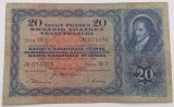 Elvetia, 20 Francs 1946