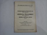TEZA pentru DOCTORAT IN MEDICINA SI CHIRURGIE prezentata in 1935 / VEZICO-FIXATIA (dupa HOLBAN) si INTERPOZITIA VEZICO-VAGINALA (dupa S