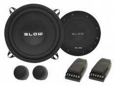 Set Difuzor Subwoofer Bass Auto Blow VR-130 si Tweeter 30mm, Putere 100W, Diametru 13cm foto