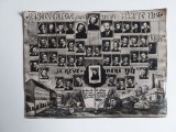 Fotografie absolvire liceu, Absolventele scolii medii mixte nr.2, 1956-1957, 23x17cm