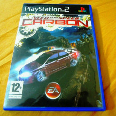 Need for Speed, NFS Carbon pentru PS2, original, PAL