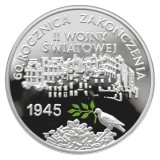 Polonia 10 zloti 2005 End 2nd World War PROOF 14,14 g Argint .925, Europa