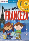 Carti Harry invata franceza pentru straini, editie 2006, limba romana, ilustratii Annabel Tempest, coperti cartonate
