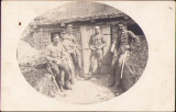 HST P624 Poză ofițeri austro-ungari din Transilvania pe front 1917