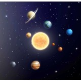 Fototapet pentru Tavan - Sistemul Solar