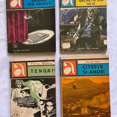 pachet de 4 volume din colectia aventura de la editura albatros