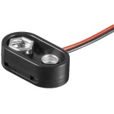 Conector baterie 9V cu Capete de cablu libere si Rezistenta la apa