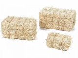 Cumpara ieftin Set 3 baloti decorativi din paie 25x13x13 cm