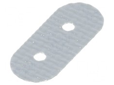 Suport termoconductor din silicon pentru cuart, 0,23mm, 5kV