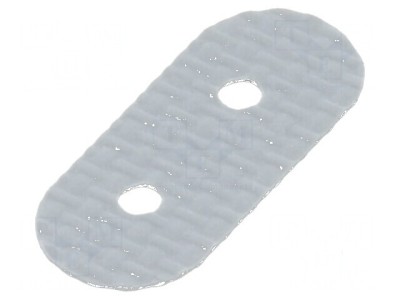 Suport termoconductor din silicon pentru cuart, 0,23mm, 5kV foto