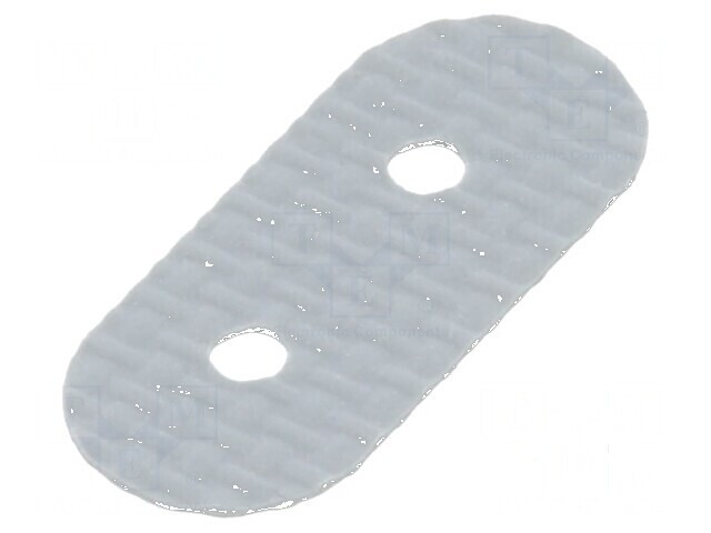 Suport termoconductor din silicon pentru cuart, 0,23mm, 5kV