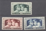 Belgium 1935 National aid Mi.396-398 MNH S.740, Nestampilat