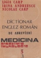 Dictionar englez- roman de abrevieri. Medicina, biochimie, imunologie foto