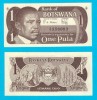 Botswana 1 Pula 1983 UNC, P#6, Ketumile Masire, A/15 998697, Bancnota Africa