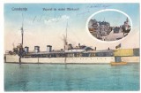 736 - CONSTANTA, Ship Marasesti, Romania - old postcard - unused