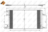 NRF 35919 EASY FIT Condensator, climatizare