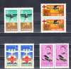 M1 TX4 7 - 1968 - Aviatie si aviasan - perechi de cate doua timbre, Nestampilat
