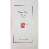 Shakespeare - Antologie bilingva (Editia: 1964)