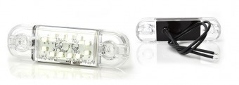 Lampa gabarit ovala Slim cu 12 LED -Alb W97.3 716 foto