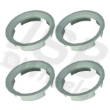 Set inele de centrare ghidaj jante noi 63.4-58.1 mm Alfa Romeo, Fiat