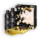 Masaj Nuru alunecos - Shunga Corp la Corp Set de Masaj - aroma Pepene cu Mango