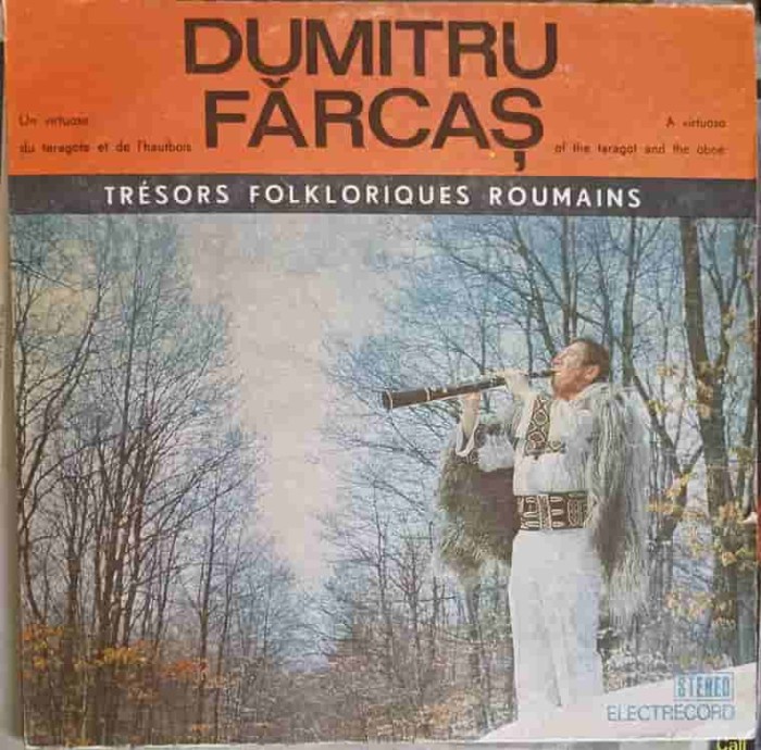 Disc vinil, LP. TRESORS FOLKLORIQUES ROUMAINS-DUMITRU FARCAS-264899