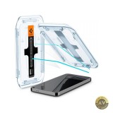 Folie de protectie Ecran Spigen EZ FIT pentru Samsung Galaxy S25+ S936 / S24+ S926 Sticla Securizata Full Glue Set 2 bucati